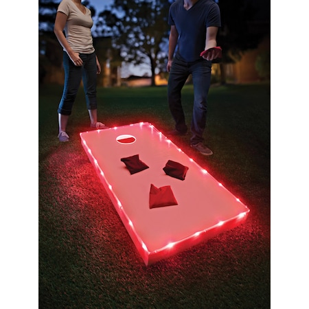 Brightz Ltd Brightz Toss Brightz Red LED Cornhole Light Kit ABS Plastics 1 pk A5410